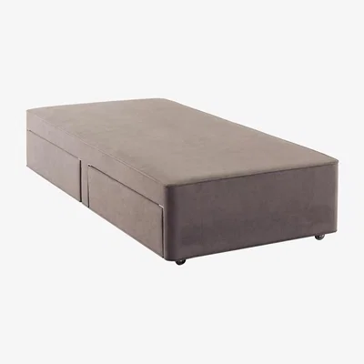 John Lewis Hypnos Firm Edge Upholstered 2 Drawer Divan Base, Single