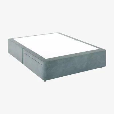 John Lewis John Lewis Non-Sprung Upholstered 2 Drawer Divan Base, Double