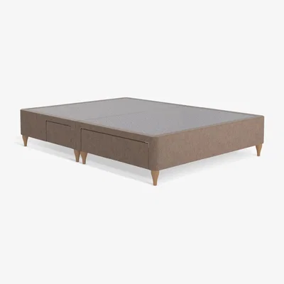 John Lewis Sealy Posturepedic Exquisite 2 + 2 Drawer Divan Base, Natural Legs, Super King Size