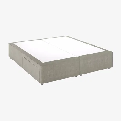 John Lewis John Lewis Non-Sprung Upholstered 2 Drawer Divan Base, Super King Size