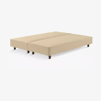 John Lewis John Lewis Pocket Sprung Shallow Divan Base, Double, Putty