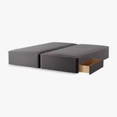 John Lewis John Lewis Pocket Sprung 2 Drawer Divan Base, Emperor