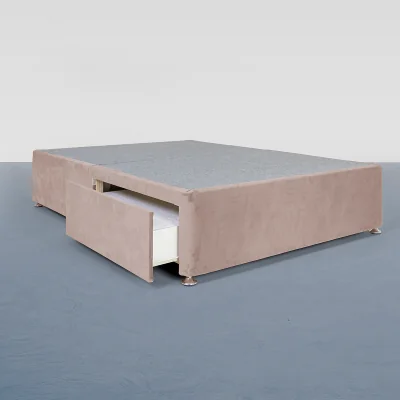 La Redoute Universal Velvet 2 Drawer Upholstered Divan Base