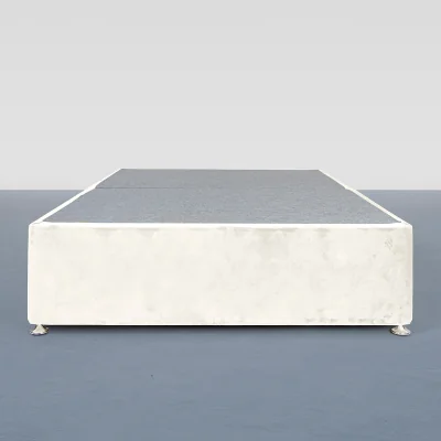 La Redoute Universal Velvet Non Storage Upholstered Divan Base