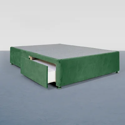 La Redoute Universal Velvet 2 Drawer Upholstered Divan Base