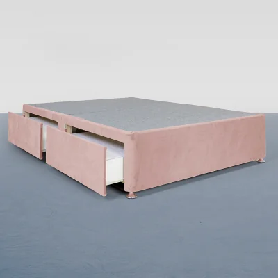La Redoute Universal Velvet 4 Drawer Upholstered Divan Base