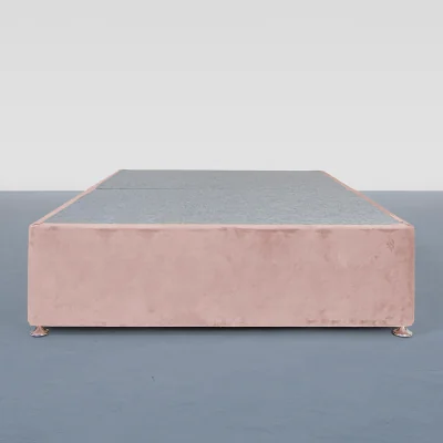 La Redoute Universal Velvet Non Storage Upholstered Divan Base