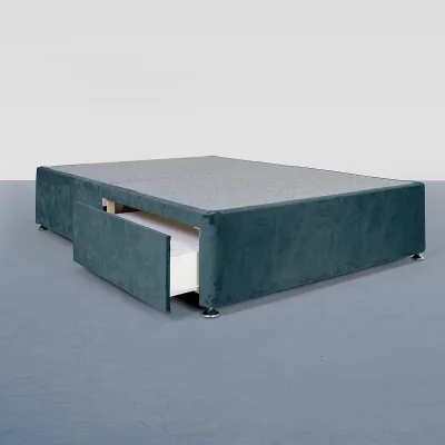 La Redoute Universal Velvet 2 Drawer Upholstered Divan Base