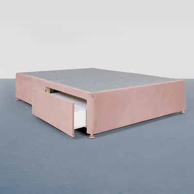 La Redoute Universal Velvet 2 Drawer Upholstered Divan Base