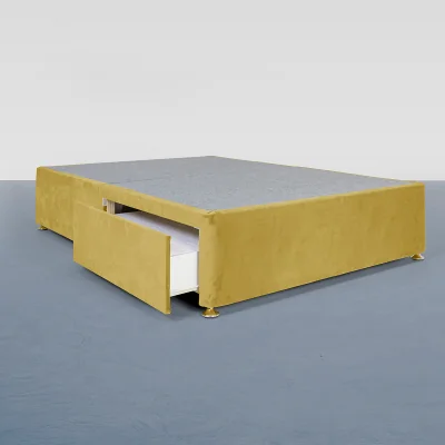 La Redoute Universal Velvet 2 Drawer Upholstered Divan Base