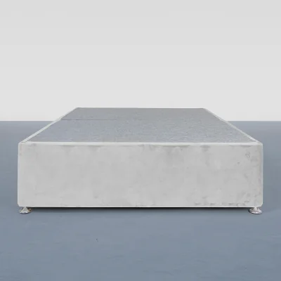 La Redoute Universal Velvet Non Storage Upholstered Divan Base