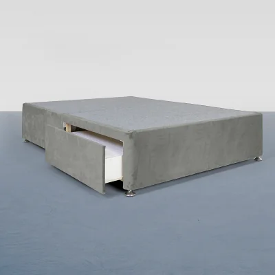 La Redoute Universal Velvet 2 Drawer Upholstered Divan Base