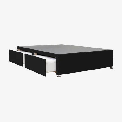 La Redoute Universal Linen Look 4 Drawer Upholstered Divan Base
