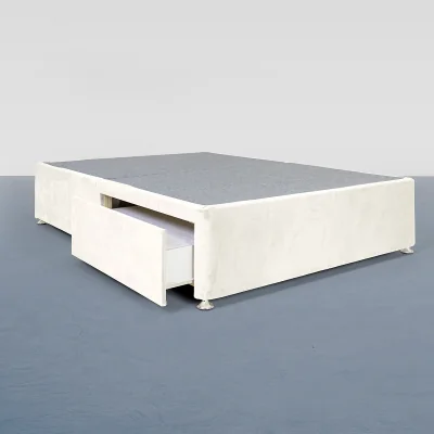 La Redoute Universal Velvet 2 Drawer Upholstered Divan Base