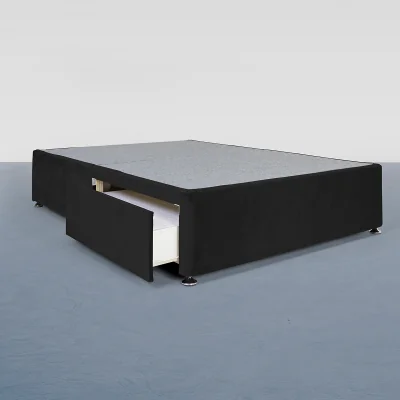 La Redoute Universal Velvet 2 Drawer Upholstered Divan Base