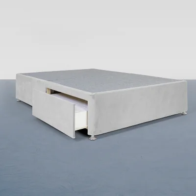 La Redoute Universal Velvet 2 Drawer Upholstered Divan Base