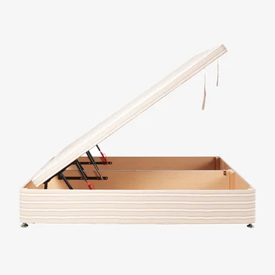 OKA OKA, Divan Base with Storage - King Size - Natural, Divan Bed
