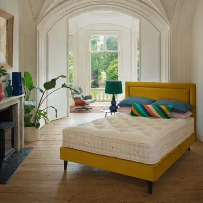 Downtown Hypnos Consort Mattress and Divan Set - 135cm Double - Shallow Platform Top - No Storage - Standard Fabric
