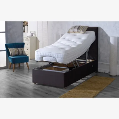 Downtown Highgrove Ludlow Firm Pocket Sprung Mattress and Adjustable Electric Bed - 135cm Double