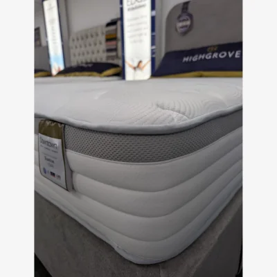 Downtown Highgrove Euston 1500 Mattress and Divan Set With Headboard - 180cm Super King - End Lift Ottoman - Strutted Headboard
