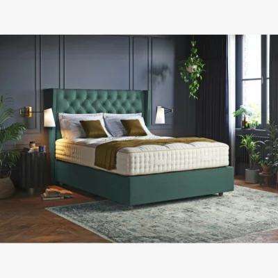 Downtown Harrison Spinks Flores Mattress and Divan Set - 180cm Super King - Padded Top Deep - 22 Drawers
