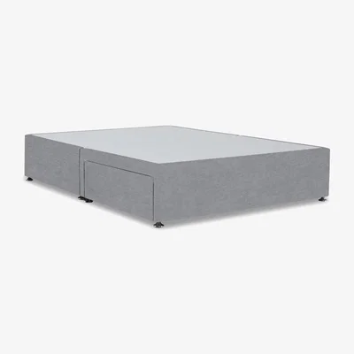 Downtown Sleepeezee Platform Top Divan Base Only on Glides - 90cm Single - End Opening Ottoman