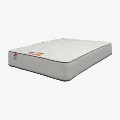 The Range Athens Black Plush 6FT Bed Set With Mattress, 2 Drawers Same Side & 24"Headboard - Small SIngle - Emerald / Small Single
