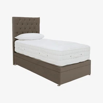 Furniture Village Sleep Story - Natural 4000 End Ottoman Divan Set - Small Single - Brown