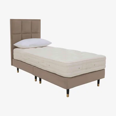 Furniture Village Hypnos - Bespoke Brilliance Shallow Divan Set - Single - Brown