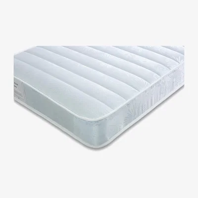 Furniture123 Pair of Venice Open Coil Spring Quilted Mattresses - Single + Single