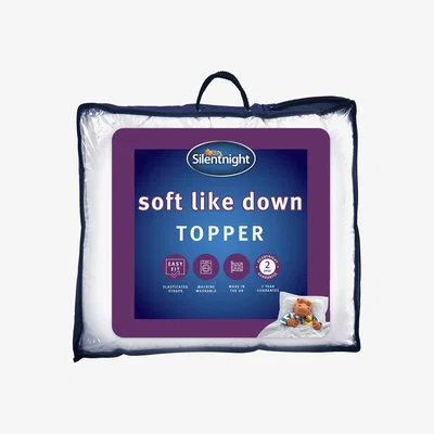 Habitat Silentnight Soft Like Down Mattress Topper - Single