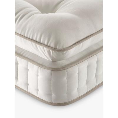 John Lewis John Lewis & Partners Luxury Natural Collection British Wool Pillowtop 11000, Single, Firmer Tension Pocket Spring Mattress