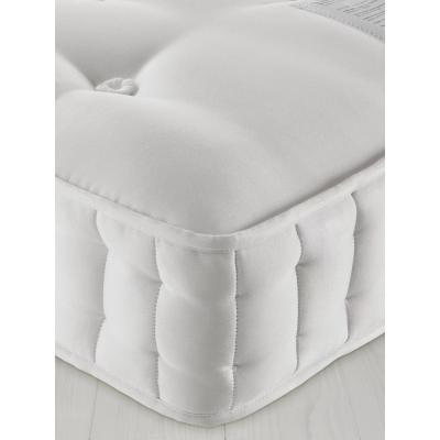 John Lewis John Lewis & Partners Natural Collection Swaledale Wool 11400, Single, Firm Tension Pocket Spring Mattress