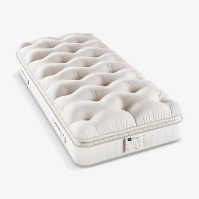 John Lewis John Lewis British Natural Collection Herdwick Pillowtop 4250, Single, Regular Tension Pocket Spring Mattress