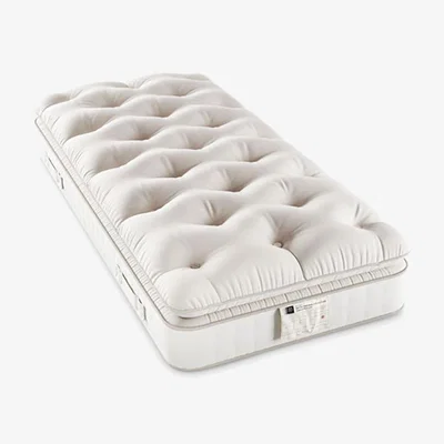 John Lewis John Lewis British Natural Collection Swaledale Pillowtop 6250 Mattress, Regular Tension, Single
