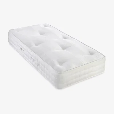 John Lewis John Lewis Waitrose Wool NO. 3 Pocket Spring Mattress, Medium Tension, Single