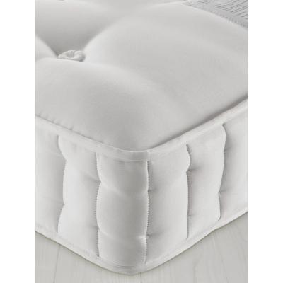 John Lewis John Lewis & Partners Natural Collection Fleece Wool 8400, Single, Medium Tension Pocket Spring Mattress