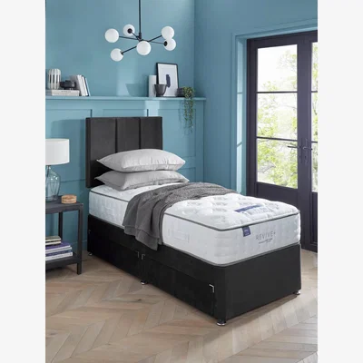 John Lewis Silentnight Revive + Geltex 2100 Mirapocket Spring Mattress, Regular Tension, Single