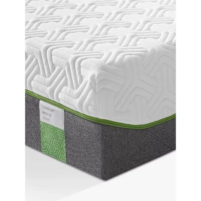 John Lewis TEMPUR® Hybrid Elite Pocket Spring Memory Foam Mattress, Medium Tension, Extra Long Single