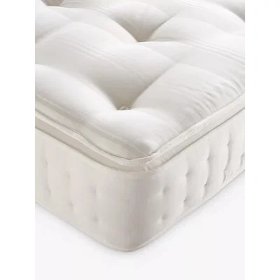 John Lewis John Lewis & Partners Classic Wool Pillow Top 1400 Pocket Spring Mattress, Medium/Firm Tension, Single