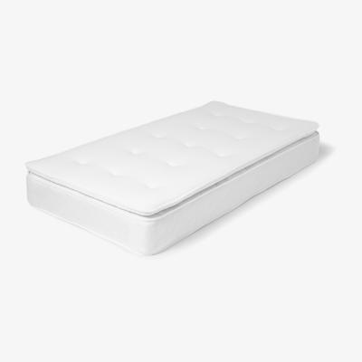 Made.com Noto Open Coil Single Mattress with Pillow Top, Medium Tension