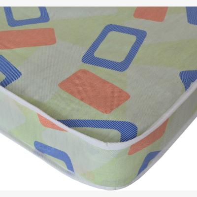 The Range Patrick Lux Budget Kids Mattress - Green Background, multicoloured pattern. / Small Single