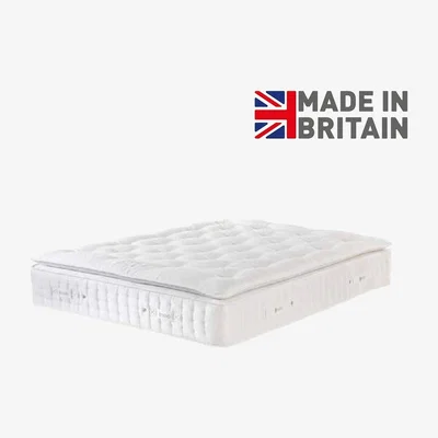 The Range Jubilee Pillow Top Small Single Size Mattress - 33 Height - White