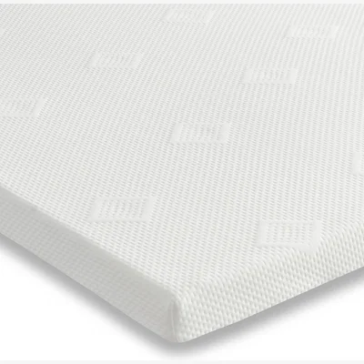 The Range Westwood Luxurious 1" Deep Memory Foam Mattress Topper - White / Small Single