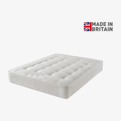 The Range Open Coil Memory or Open Coil Spring System Single Size Mattress - 25 Height - White