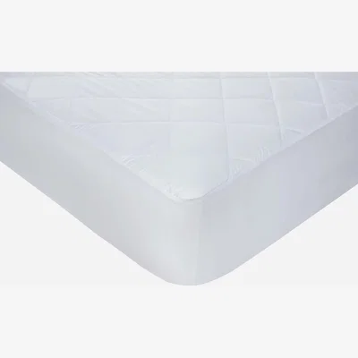 The Range Waterproof Quilted Mattress Cover Multi Size - White / Single / 191cm