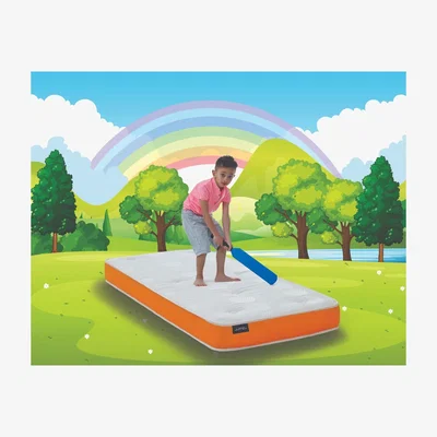 The Range Kids Anti-Allergy Memory Spring Mattress - Pink