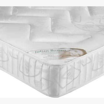 The Range Deluxe Semi-Orthopaedic Mattress - White / Small Single