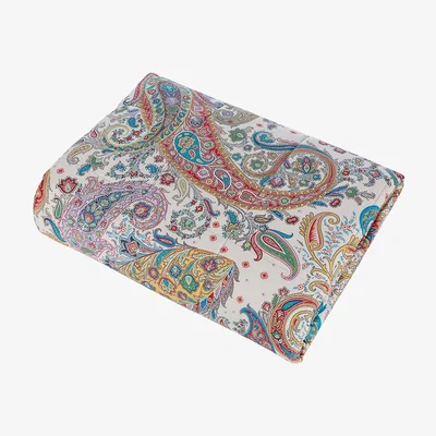 Amara Etro - Goa Pernem Quilted Bedcover - Ivory - 270x270cm