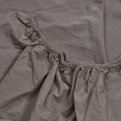 Bombinate.com Taupe Cotton Percale Sheet